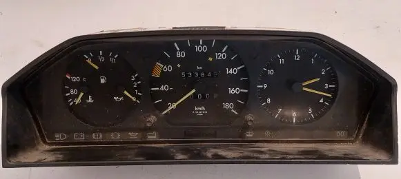 Mercedes-Benz E W124 Speedometer (instrument cluster) 1245420011 87001199 370218075001
