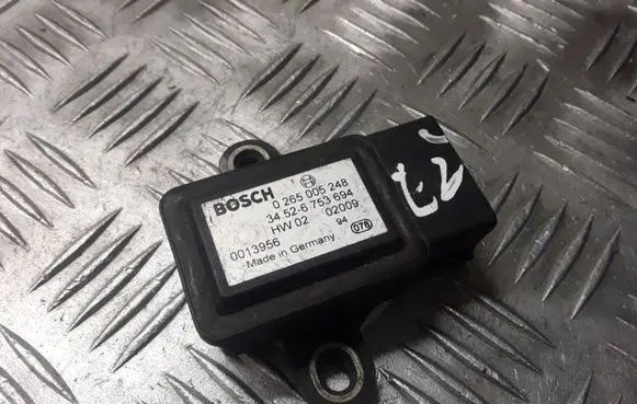 BMW X5 E53 ESP acceleration yaw rate sensor 0265005248