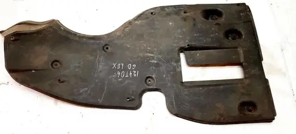 Engine splash shield/under tray