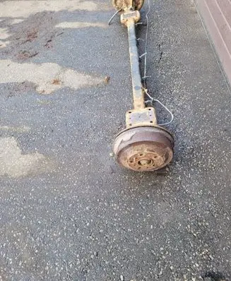 Rear axle beam