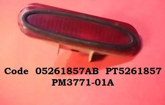 Chrysler Neon I Third/center stoplight PT5261857 05261857AB PM377101A