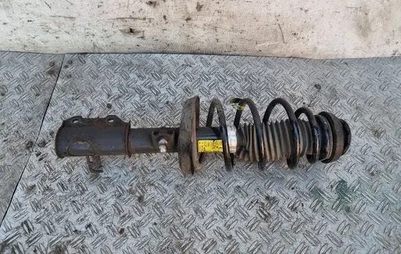 Front shock absorber with coil spring