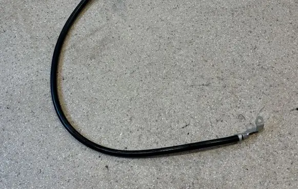 Mercedes-Benz S W222 Negative earth cable (battery) A0009055209