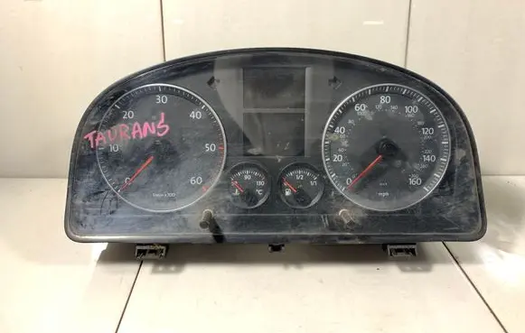 Volkswagen Touran I Speedometer (instrument cluster) V1714141