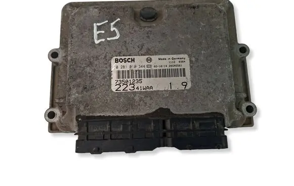 Fiat Doblo Engine control unit/module 73501235 0281010344