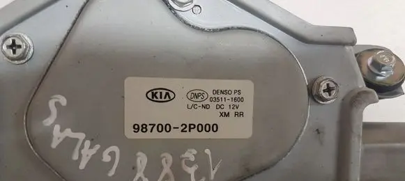 KIA Sorento Rear window wiper motor 987002P000