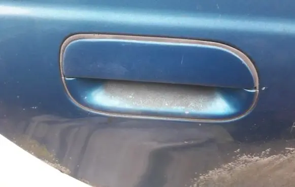 Hyundai Lantra I Front door exterior handle