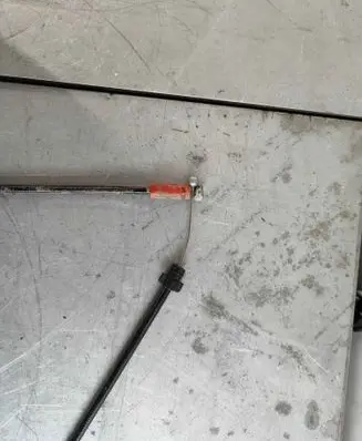 Volvo C40 Engine bonnet/hood lock release cable 32277817
