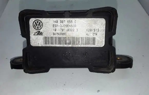 Volkswagen Touran I ESP acceleration yaw rate sensor 1K0907655C 10170103223