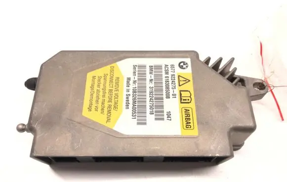 BMW 7 F01 F02 F03 F04 Airbag deployment crash/impact sensor 9224275