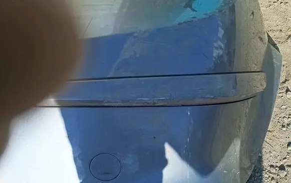 Opel Astra H Rear bumper trim bar molding