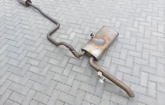 Opel Astra L Muffler/silencer 9839645680