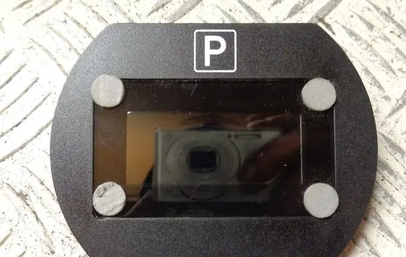 Opel Astra K Parking PDC sensor display screen 10R047203