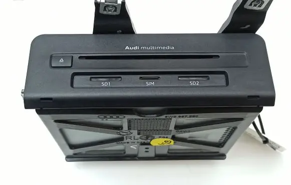Navigation unit CD/DVD player