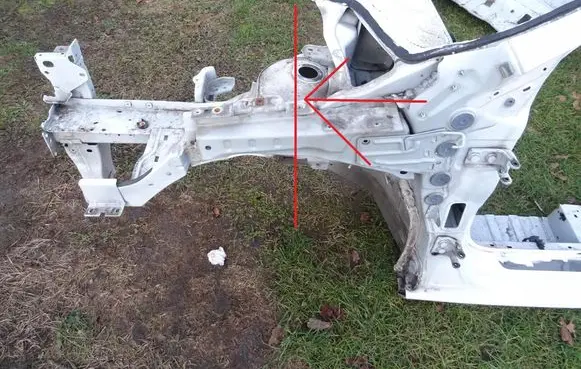 Citroen DS4 Front side member 