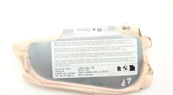 BMW M5 Airbag squib ring wiring 87917025707