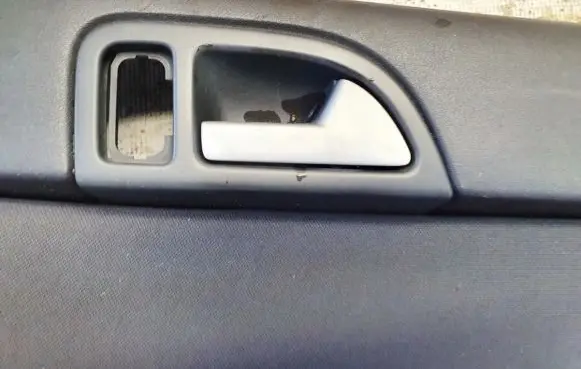 Front door interior handle