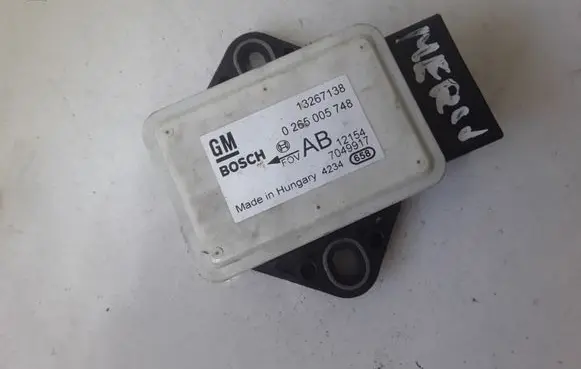Opel Meriva B ESP acceleration yaw rate sensor 13267138 0265005748