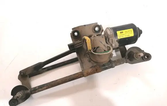 Hyundai Getz Front wiper linkage and motor 981001C100 035247380