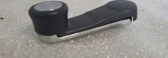 Audi Coupe Front door window winding handle 443837581