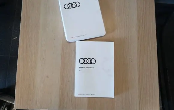 Audi A1 Owners service history hand book 