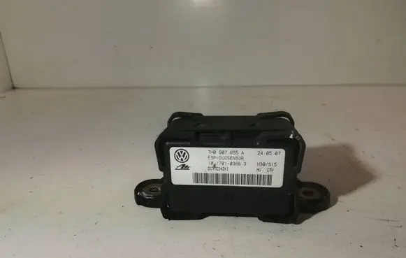 Volkswagen Touran I ESP acceleration yaw rate sensor 7H0907655A DC77E24ZKT 10170103663