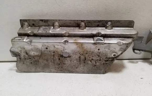 Audi TT TTS Mk2 Exhaust heat shield 06J145383D 06H129597Q