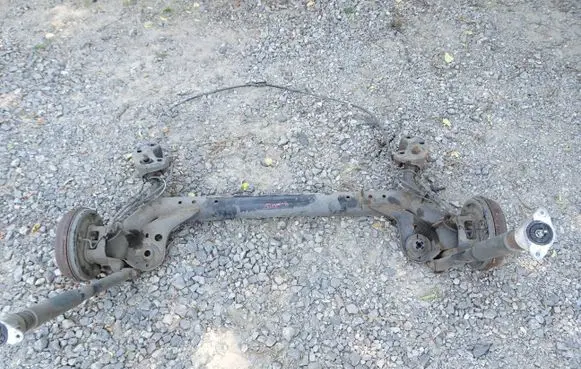 Rear axle beam