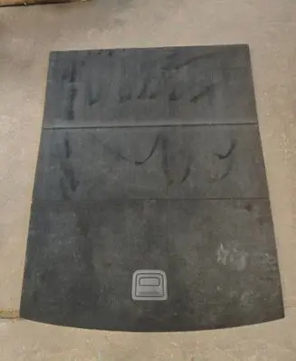 Audi A6 S6 C7 4G Trunk/boot mat liner 4G9861529A