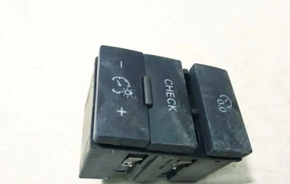 Panel lighting control switch