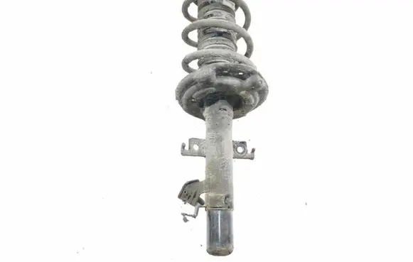 Front shock absorber with coil spring