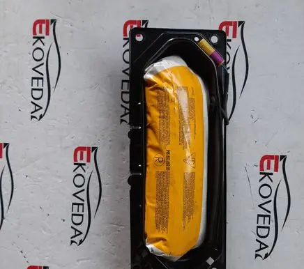 Front door airbag