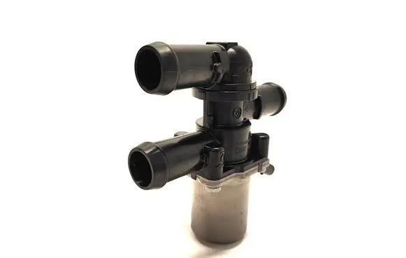 Coolant heater control valve