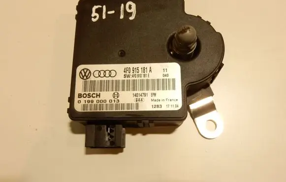 Audi A6 S6 C6 4F Power management control unit 4F0915181A 4F0915181 5119