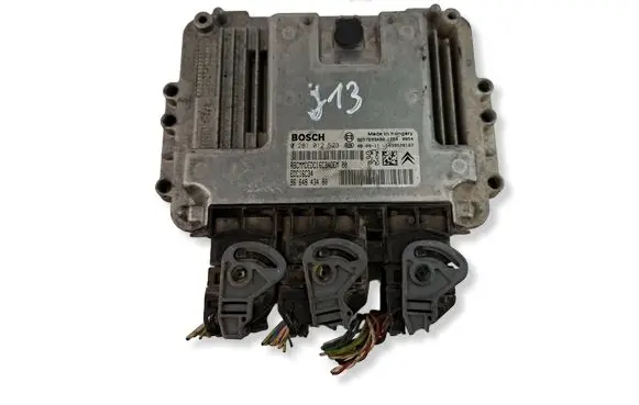 Peugeot 207 Engine control unit/module 9664843480 0281012523