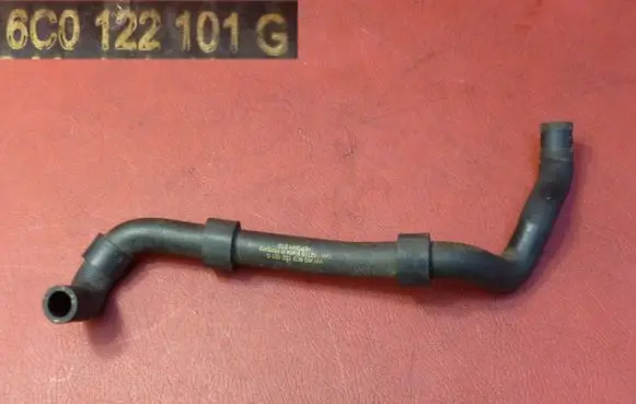 Volkswagen Polo V 6R Engine coolant pipe/hose 6C0122101G