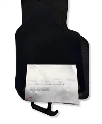 Audi A3 S3 8L Front floor mat 8L2061225E 20012003