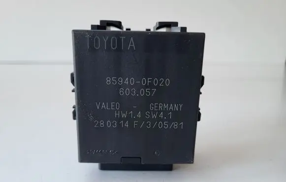 Toyota Verso Other control units/modules