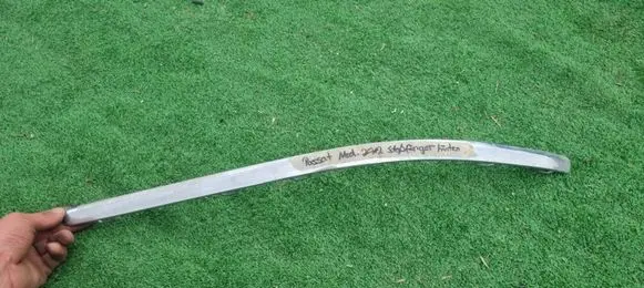 Volkswagen PASSAT B7 Rear bumper trim bar molding 3AE807469 580960250