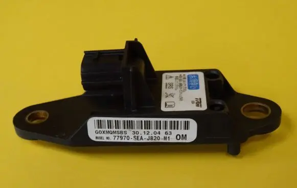 Airbag deployment crash/impact sensor