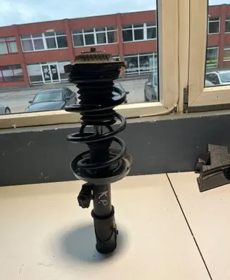 Front shock absorber with coil spring