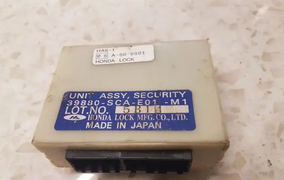Honda CR-V Alarm control unit/module 39880SCAE01M1