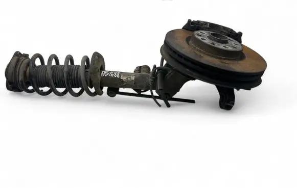 Volkswagen PASSAT B7 Front shock absorber/damper 123456