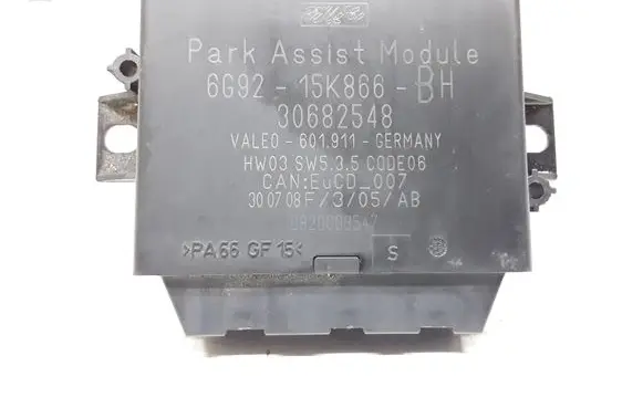 Volvo V70 Parking PDC control unit/module 6G9215K866BH 30682548