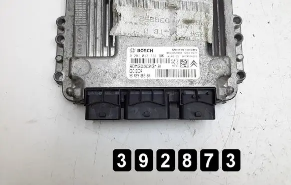 Peugeot 3008 I Engine control unit/module 0281013334 9666986680