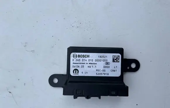 Jeep Renegade Parking PDC control unit/module 52057918 00001053 0263014010