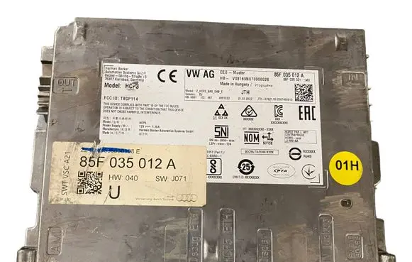 Audi Q4 Sportback e-tron Central body control module 85F035012A