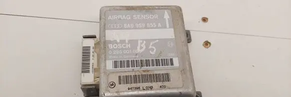 Audi A4 S4 B5 8D Airbag control unit/module 8A0959655A 0285001088