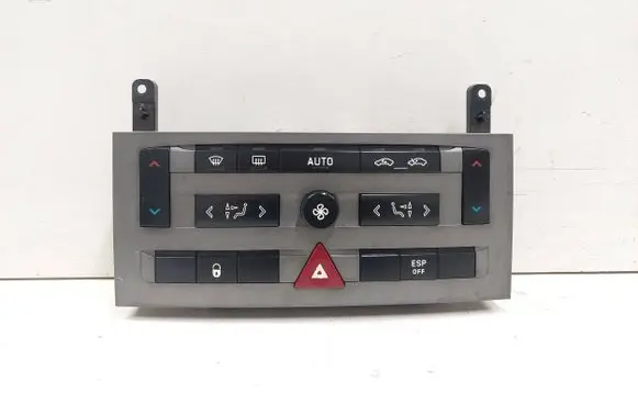 Peugeot 407 Climate control unit 96512442XT 96573322YW 96470287XT