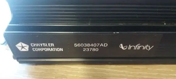 Jeep Grand Cherokee (WJ) Sound amplifier 56038407AD